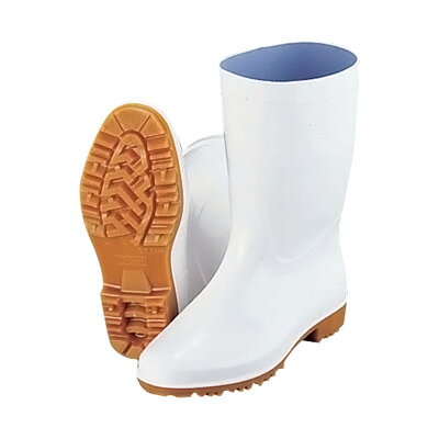 【仕様】 サイズ:24cm 質量:1.04kg 片足質量:26cm/685g 幅:22.5~24cm/EE 24.5~29cm/EEE 高さ(外寸):300(26.0cmの場合) 耐油性:耐油性に優れた特殊配合ビニルを使用。動・植物油等に威力を発揮します。 ●滑りにくく、へりにくいソール ●防カビ、抗菌 ●調整可能履口 ※抗菌