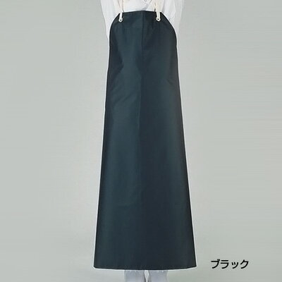 SAナイロンタープ胸当付 幅855×前丈1100mm 【ブラック】