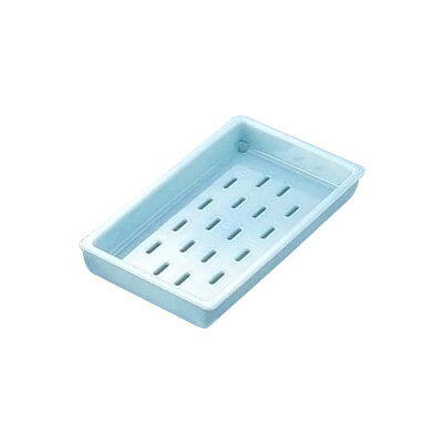 ABSネタ受け（水受け付） 小 O-2-30 202×111×H32mm 【青磁】