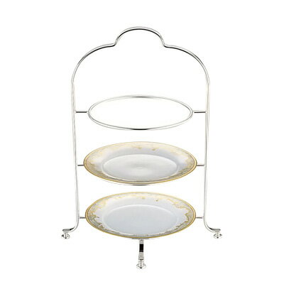 UK 18-8 3段 ハイティースタンド 小 270×H430mm( キッチンブランチ )