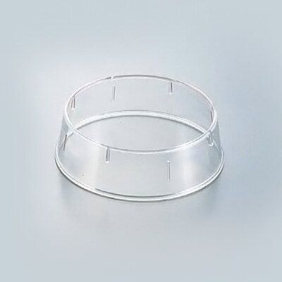 抗菌丸皿枠（ポリカーボネイト） W-24 25cm用( キッチンブランチ )