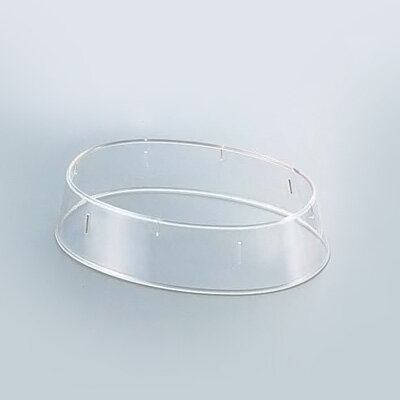 抗菌 小判皿枠 （ポリカーボネイト） W-218 18インチ用( キッチンブランチ )