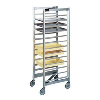 Wall Furniture - SA Z型コンテナー＆トレーラックカート Z-13 （アルミ製） 520×670×H1811mm( キッチンブランチ )