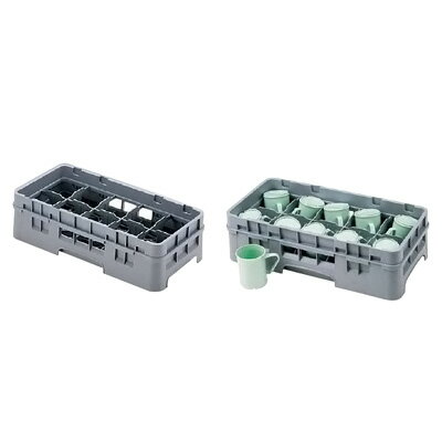 キャンブロ 10仕切りカップラック ハーフ 10HC258 504×254×H101mm( キッチンブランチ )