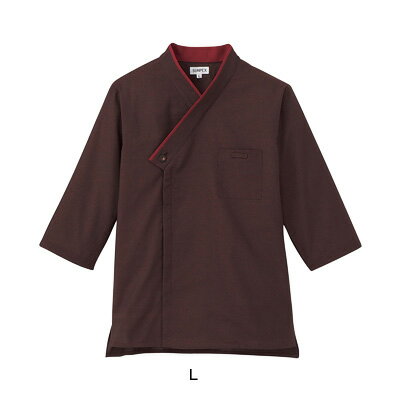 男女兼用ショップコート JT-1258 L 【エンジ】