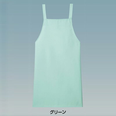 【仕様】 メーカー品番：EM-707 色：グリーン 前中心丈：92cm 身巾：68cm 紐長：120cm 紐巾：3cm サイズ:フリーサイズ ポリエステル65%+綿35%/ツイル(フレッシュエリア加工)