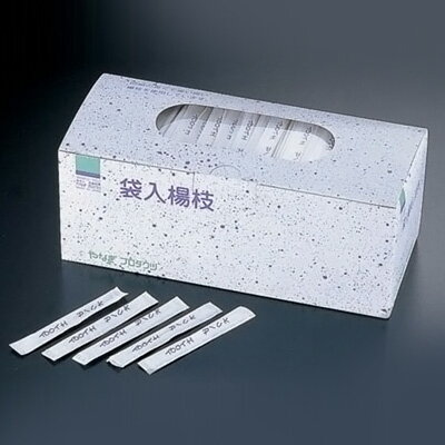 英文字付袋入 楊枝 （1000本入） 全長65mm( キッチンブランチ )