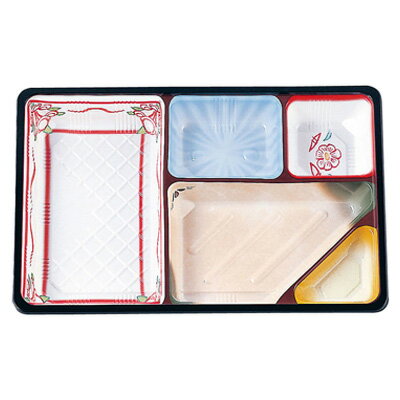 夢彩ごぜん（50枚入）TSR-BOX 90-60 中仕切 II 【柄付】