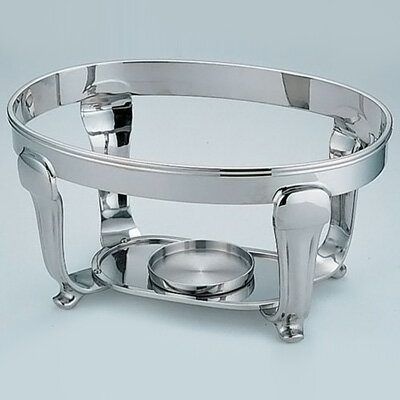 UK 18-8 バロン小判チェーフィング用 スタンド 18インチ 425×305×H190mm( キッチンブランチ )