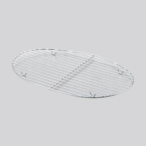 UK 18-8 小判チェーフィング用アミ 15 1／2インチ用 305×195mm( キッチンブランチ )