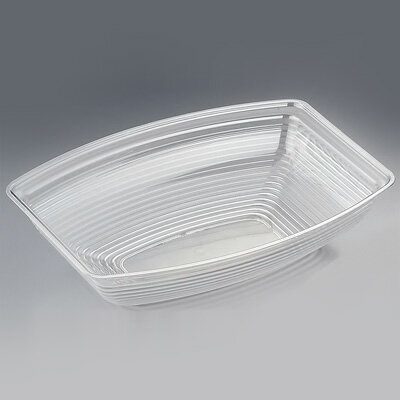 キャンブロ 長角型リブタイプ サラダボール RSB1419CW 483×356×H120mm 【クリアー】