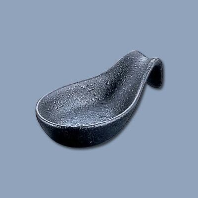 平レンゲ D-137 109×54×H31mm 【黒備前】