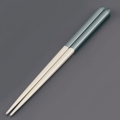 木製 ブライダル箸（5膳入） 全長240mm 【パールホワイト／ブルー】