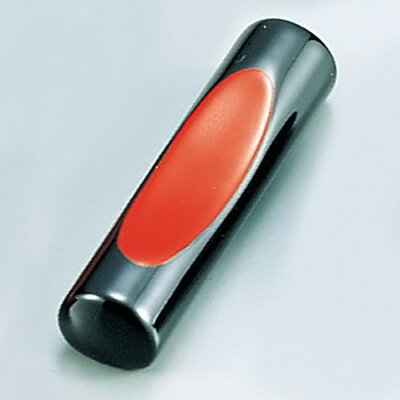 うるし 箸置 本漆枕型 全長63mm 【黒】