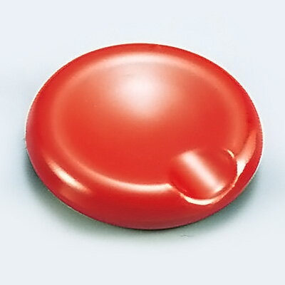 うるし 箸置 本漆リベール 直径45mm 【朱】