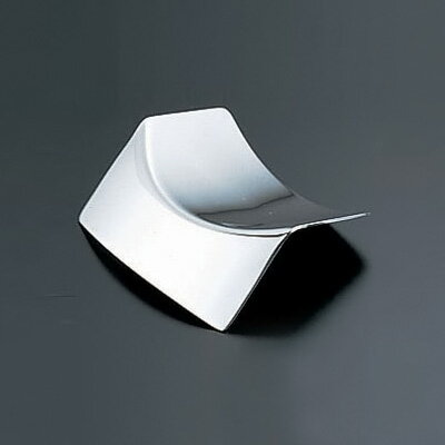 No.53581 18-8 箸置 ORI ミラー仕上 48×45×H17mm( キッチンブランチ )