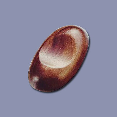 木製箸置 08794 43×25×H13mm 【黒檀】