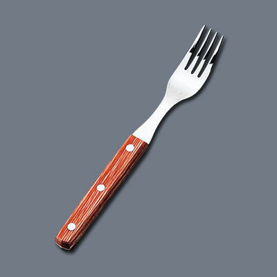 Other - YX 木柄 ステーキフォーク 全長202mm( キッチンブランチ )