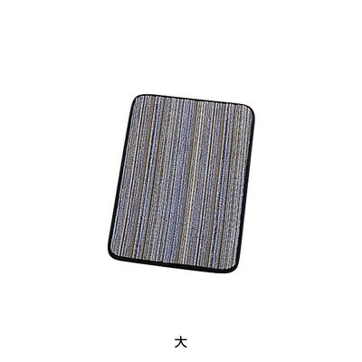 雅 アイスペールマット 長角 大 300×200mm 【ブルー】