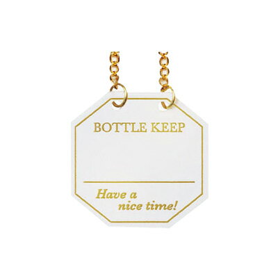 シンビ ボトル札 BM-55 （10枚入） 44×45mm 【ホワイト】