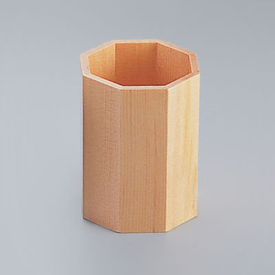 白木 八角はし立 直径95×H120mm( キッチンブランチ )