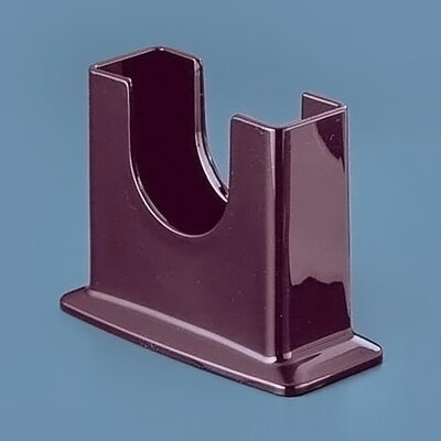 ABS製 ナフキン立て H-7-20 125×58×H96mm 【ブラウン】