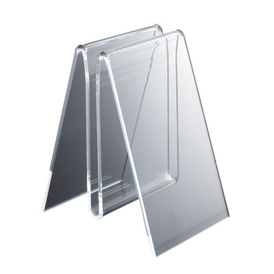 パウチ（薄型）メニュー立て M型 MSM810 100×70×H80mm( キッチンブランチ )