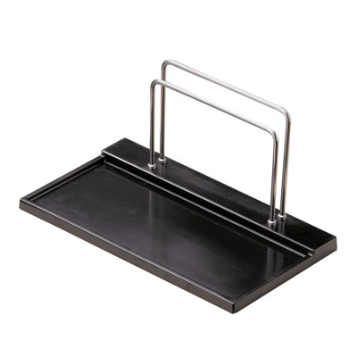 メニュー立（カスター付）M44-030 269×150×H130mm 【黒】