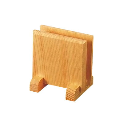 白木 メニューブックスタンド W-702 100×75×H100mm( キッチンブランチ )