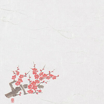 【仕様】 幅×奥行：120×120mm 絵柄の位置：左下 ●和紙の表面に特殊加工してありますので、絵柄の上に直接食品を載せて頂けます。 ●水分・油分を通さず、盛り付けの美しさを保ちます。 ※御注文の際は、100枚単位でお願いします。 ※入数