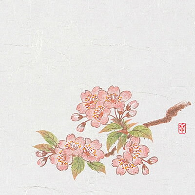 【仕様】 幅×奥行：150×150mm 絵柄の位置：右下 ●和紙の表面に特殊加工してありますので、絵柄の上に直接食品を載せて頂けます。 ●水分・油分を通さず、盛り付けの美しさを保ちます。 ※御注文の際は、100枚単位でお願いします。 ※入数