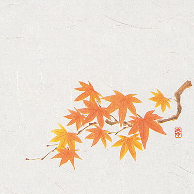 【仕様】 幅×奥行：150×150mm 絵柄の位置：右下 ●和紙の表面に特殊加工してありますので、絵柄の上に直接食品を載せて頂けます。 ●水分・油分を通さず、盛り付けの美しさを保ちます。 ※御注文の際は、100枚単位でお願いします。 ※入数