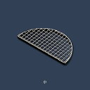 SA 18-8 金仕上げ盛付網(飾り網) 半月型 小 180×190mm( キッチンブランチ )