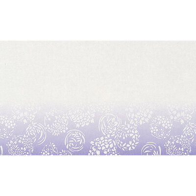 【仕様】 メーカー品番：MOK-01 縦×横：260×130mm 高級和紙に季節感あふれる模様を施した、彩り華やかなミニおてもとまっとです。 お品書きなど、幅広くお使い頂けます。 ミニ おてもとまっと 華かすみ(100枚入) 無蛍光和紙を使用しております。