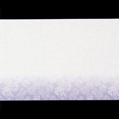 【仕様】 メーカー品番：SAK-01 幅×奥行：390×264mm 高級和紙に季節感あふれる模様を施した彩り華やかな尺三まっとシリーズ ●無蛍光和紙を使用しております。