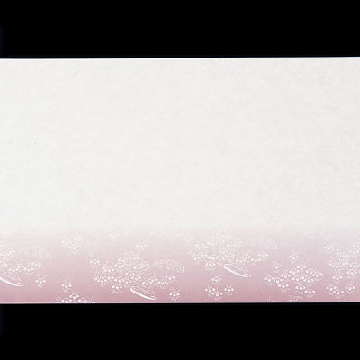 尺三まっと 華かすみ（100枚入）しょうぶ SAK-06 390×264mm( キッチンブランチ )