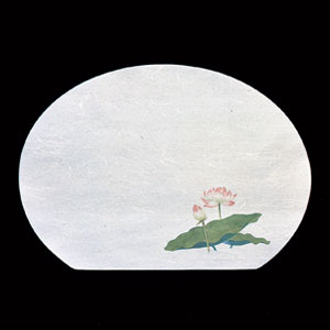 【仕様】 縦×横：370×335mm 仏事向けマット ●無蛍光和紙を使用しています。 ※入数