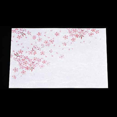 尺三まっと 花雅（100枚入）桜 HM-1 390×264mm( キッチンブランチ )
