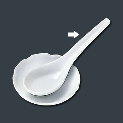 白磁ミニレンゲ T03-257 110×30mm( キッチンブランチ )