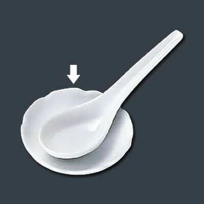 白磁ミニレンゲ受皿 T03-258 直径60×H15mm( キッチンブランチ )