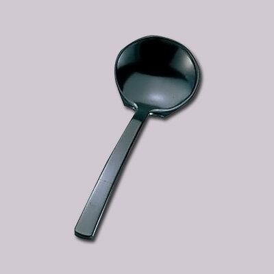 樂天商城 - メラミン 田舎杓子 直径67×190mm 【黒】