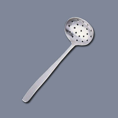 エコクリーン 18-8 和味 穴明お玉 中 全長210mm( キッチンブランチ )