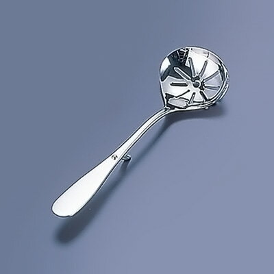 Silicone Cooking Utensils - 18-8 共柄卓上お玉フック付き 穴明 直径58×190mm( キッチンブランチ )