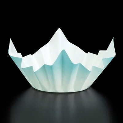 ミニ色和紙鍋（250枚入） 水色 SKA150 225×225mm( キッチンブランチ )