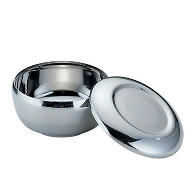 18-10 ごはん容器（フタ付）SR-02 直径110×H58mm( キッチンブランチ )