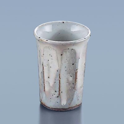 粉引面取冷酒カップ M-114 45c.c.( キッチンブランチ )