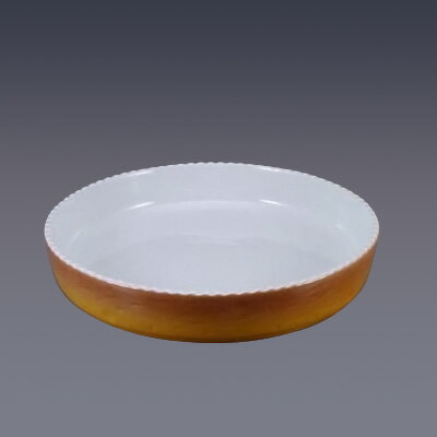 ロイヤル 丸型グラタン皿 PC300-40-7 直径400×H70mm 【カラー】