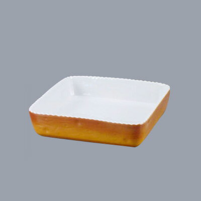 ロイヤル 正角型グラタン皿 PC600-25 250×250×H60mm 【カラー】