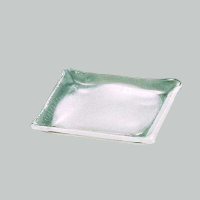 硝子和食器 白雪13 正角中皿 190×190×H15mm( キッチンブランチ )