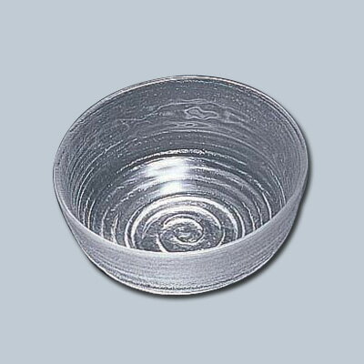 硝子和食器 淡路ライン（ガラス製） 刺身鉢 直径150×H60mm( キッチンブランチ )